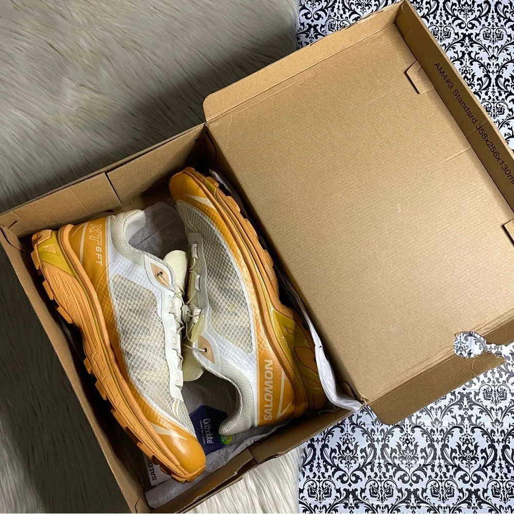 Salomon : XT-6 FT : Men’s : size : 13 : vanilla ice buckskin hazelnut sneakers - Picture 14 of 16